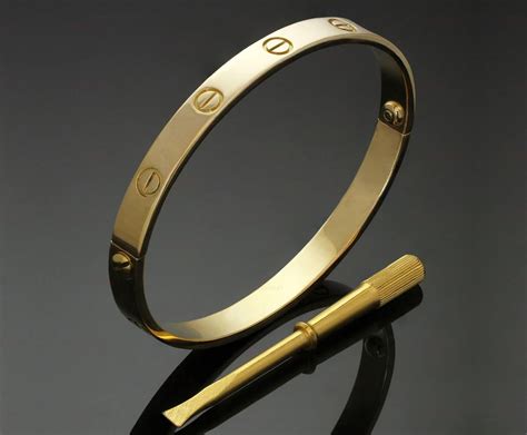 cartier love bracelet inspiration.